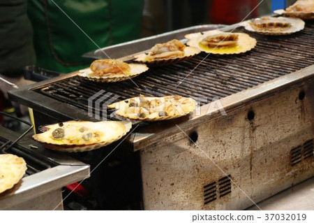 cheese scallop street food korea cheese scallop street food korea 37032019