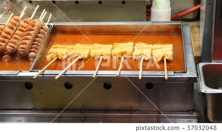 korean street food of fish cake korean street food of fish cake 37032048