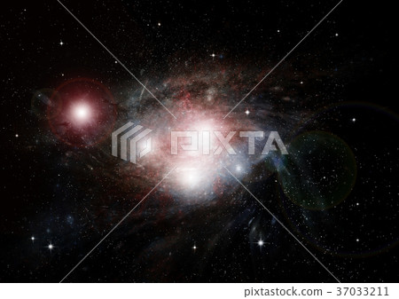 galaxy in a free space 37033211