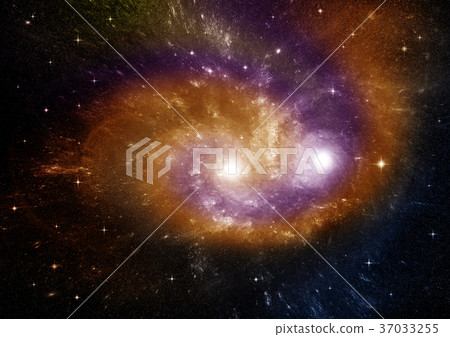 galaxy in a free space 37033255