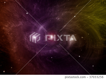 galaxy in a free space 37033256