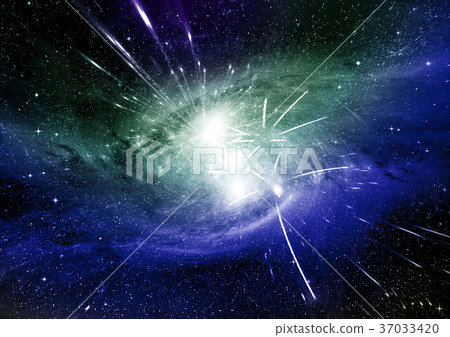 galaxy in a free space 37033420