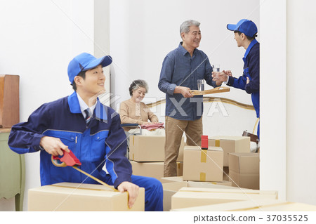 主任，老夫妻，工人，韓國人 37035525