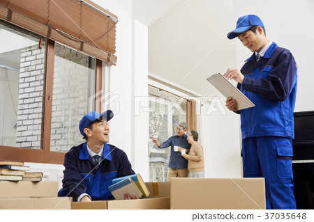 主任，老夫妻，工人，韓國人 37035648