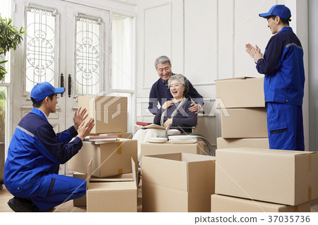 主任，老夫妻，工人，韓國人 37035736