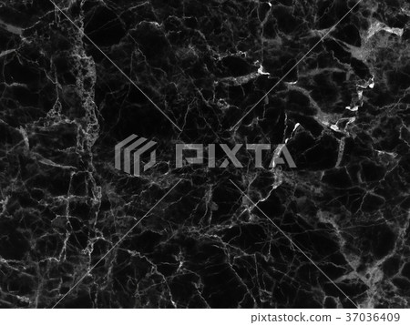 Black marble texture and background. 37036409