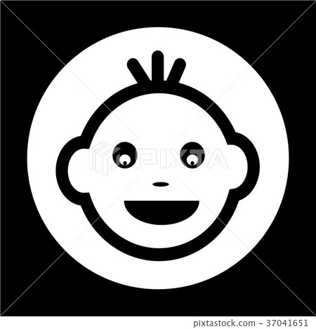 Baby Face Icon 37041651