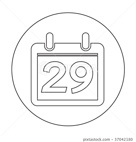 Calendar icon 37042180