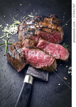 Barbecue aged Wagyu Rib Eye Steak  37042787