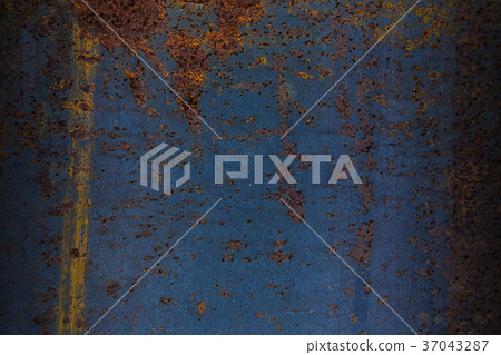 Dark rusty metal 37043287