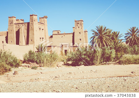 Panorama of Ait Ben Haddou Casbah Panorama of Ait Ben Haddou Casbah 37043838