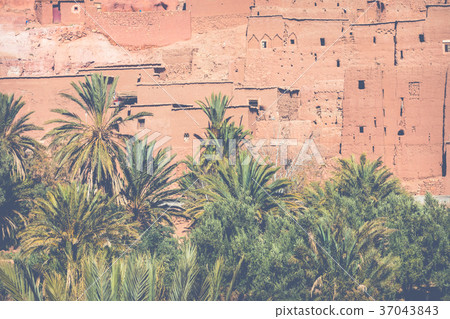 Panorama of Ait Ben Haddou Casbah Panorama of Ait Ben Haddou Casbah 37043843