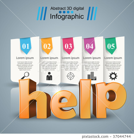 Help 3d business infographics. 37044744