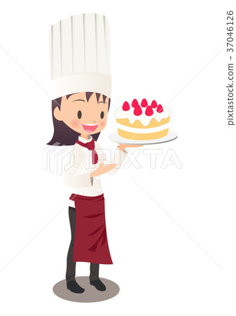 1,200+ Woman Pastry Chef Stock Illustrations, Royalty-Free Vector