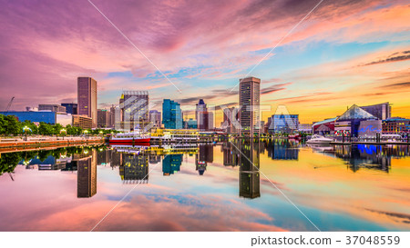 Baltimore, Maryland Skyline 37048559
