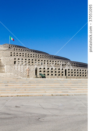 Italian alps landmark. First world war memorial 37051095