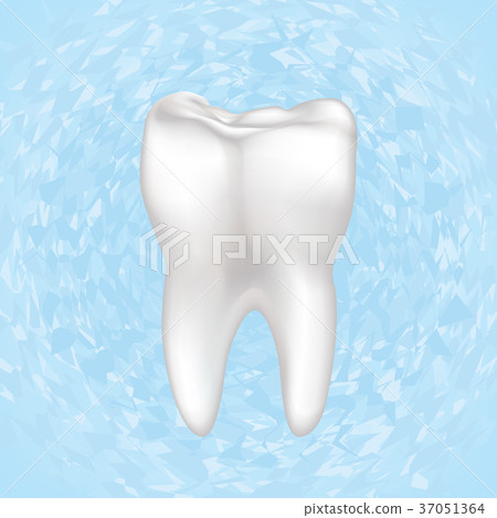 Tooth icon. Teeth sign. Dental medical background Tooth icon. Teeth sign. Dental medical background 37051364