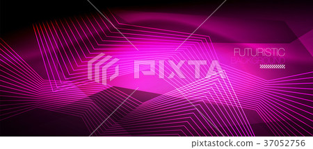 Straight neon lines Straight neon lines 37052756