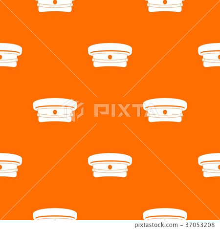 Military hat pattern seamless 37053208