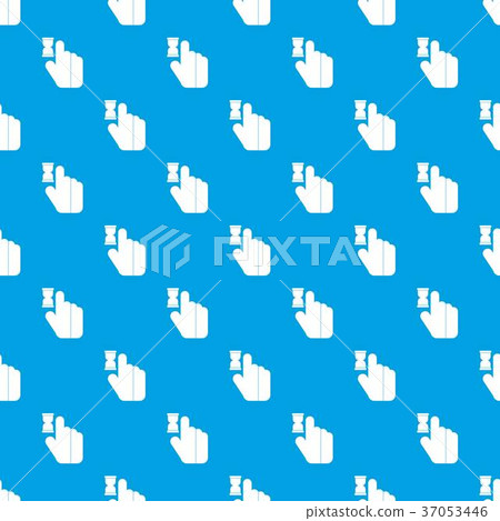 Click pattern seamless blue 37053446