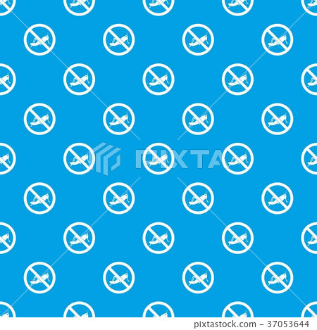 No locust sign pattern seamless blue No locust sign pattern seamless blue 37053644