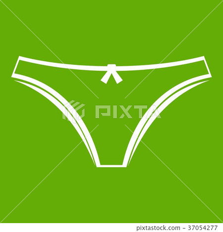 Panties icon green Panties icon green 37054277