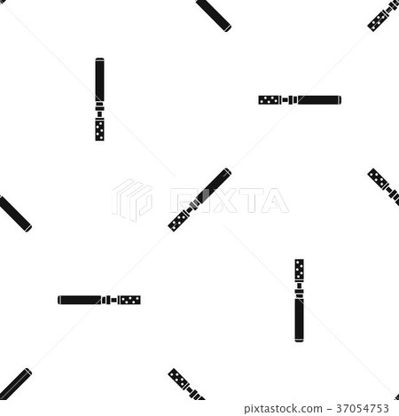 Electronic cigarette with cartridges pattern seamless black Electronic cigarette with cartridges pattern seamless black 37054753