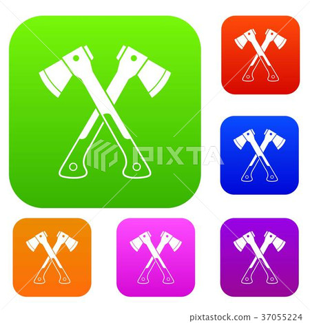 Crossed axes set collection Crossed axes set collection 37055224