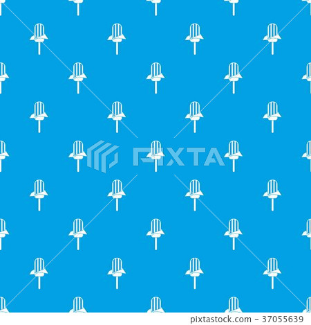 Ice Cream pattern seamless blue Ice Cream pattern seamless blue 37055639