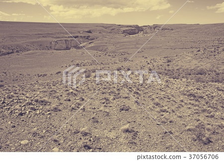 Views of landscape of Andes foothills 37056706