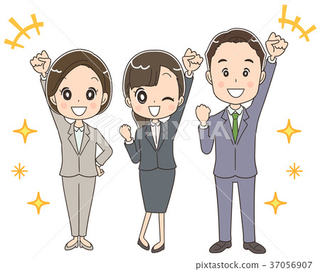 企業隊的例證 37056907