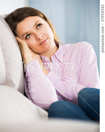 Young female is feeling distressed Young female is feeling distressed 37058582