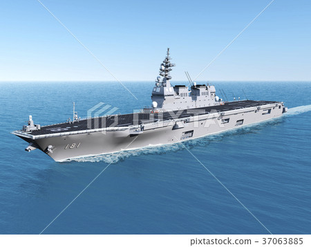 Helicopter carrier ☆ Hyuga escort ship Helicopter carrier ☆ Hyuga escort ship 37063885