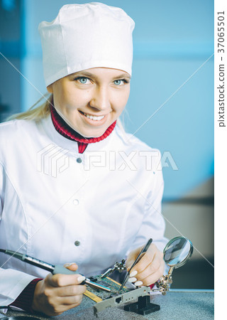 microchip production factory microchip production factory 37065501