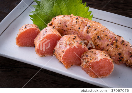 烤短醃製鱈魚子 37067076