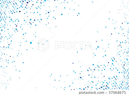 Background dot random - Stock Illustration [37068675] - PIXTA