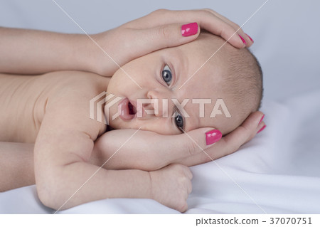 Mother holding baby Mother holding baby 37070751