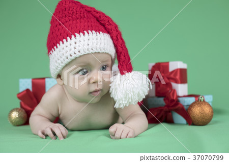 Happy Santa Christmas baby Happy Santa Christmas baby 37070799