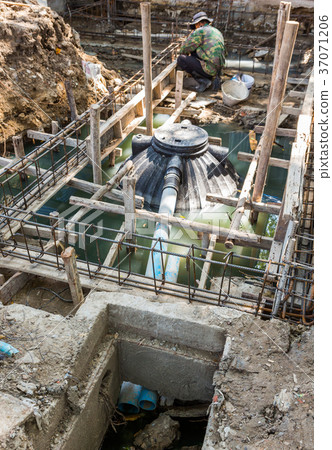 Septic tank installation Septic tank installation 37071206