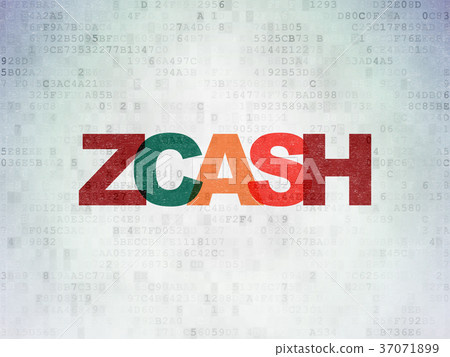 Blockchain concept: Zcash on Digital Data Paper 37071899