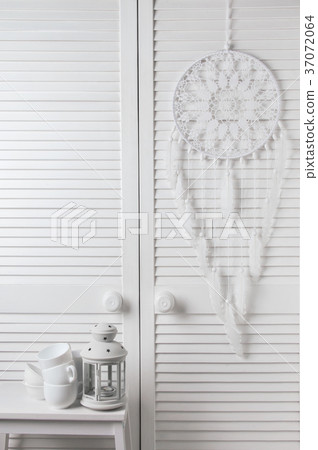 White dream catcher White dream catcher 37072064