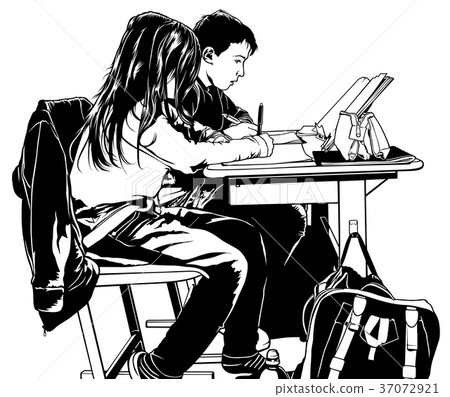 School Kids in Classroom 37072921