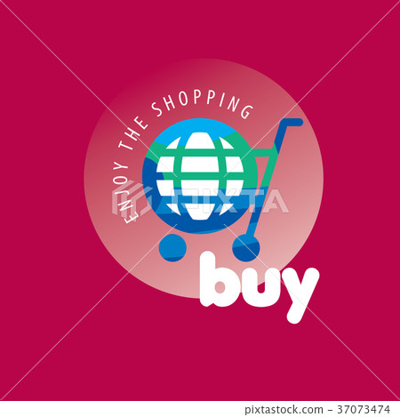 圖庫插圖: vector shopping logo