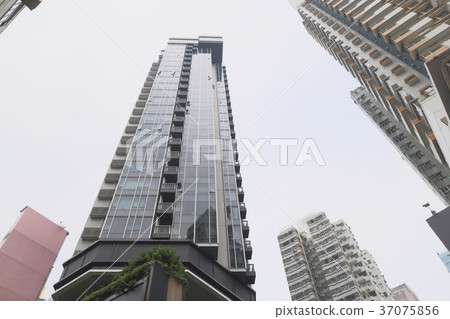 old apartment building District at Mog kok 37075856