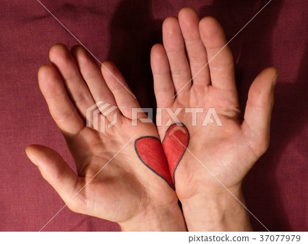 Sharing love with open hands Sharing love with open hands 37077979