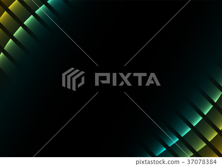 green abstract pixel curve background 37078384