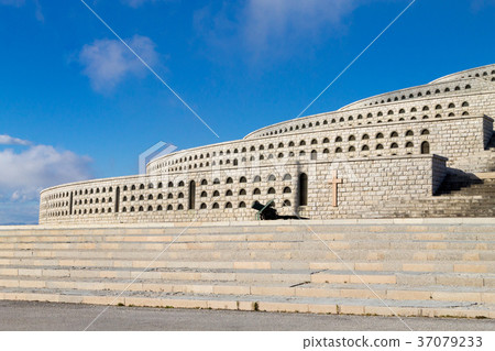 Italian alps landmark. First world war memorial 37079233