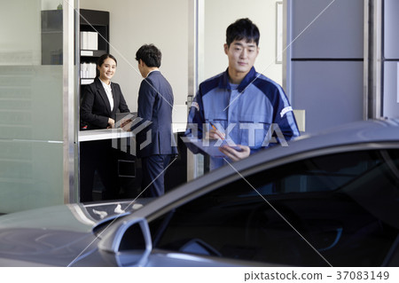 Worker, Business woman, Customer, Consultation, Korean Worker, Business woman, Customer, Consultation, Korean 37083149