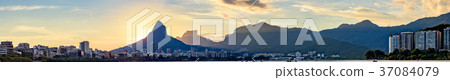 Panoramic skyline of Rio de Janeiro city 37084079