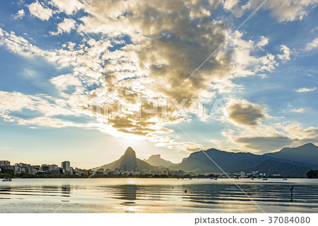 Skyline of Rio de Janeiro city at afternoon Skyline of Rio de Janeiro city at afternoon 37084080